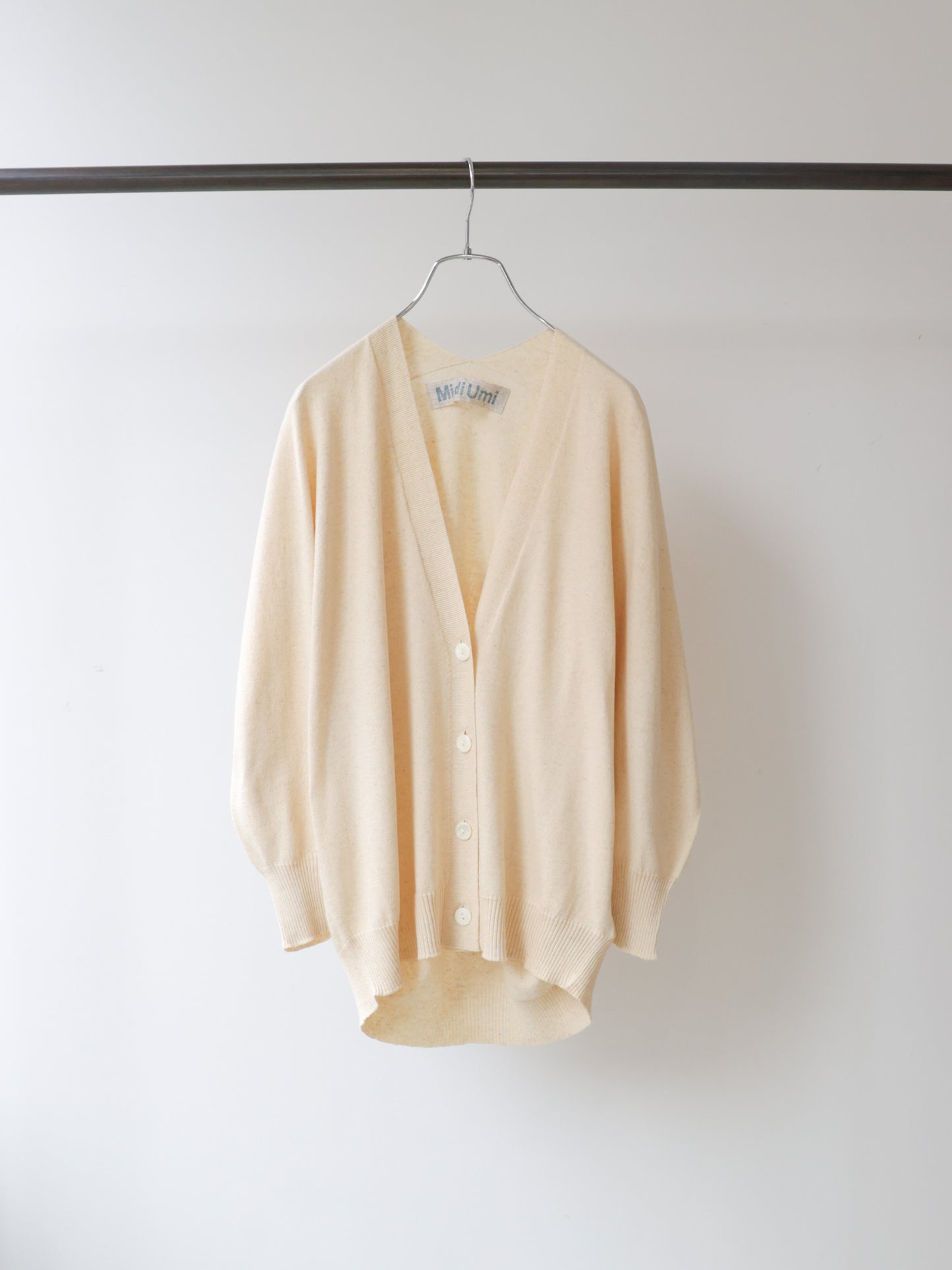 BOTANICAL DYE knit cardigan