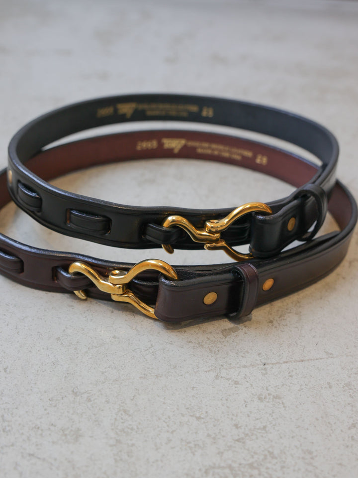 TORY LEATHER Hoop pick Belt