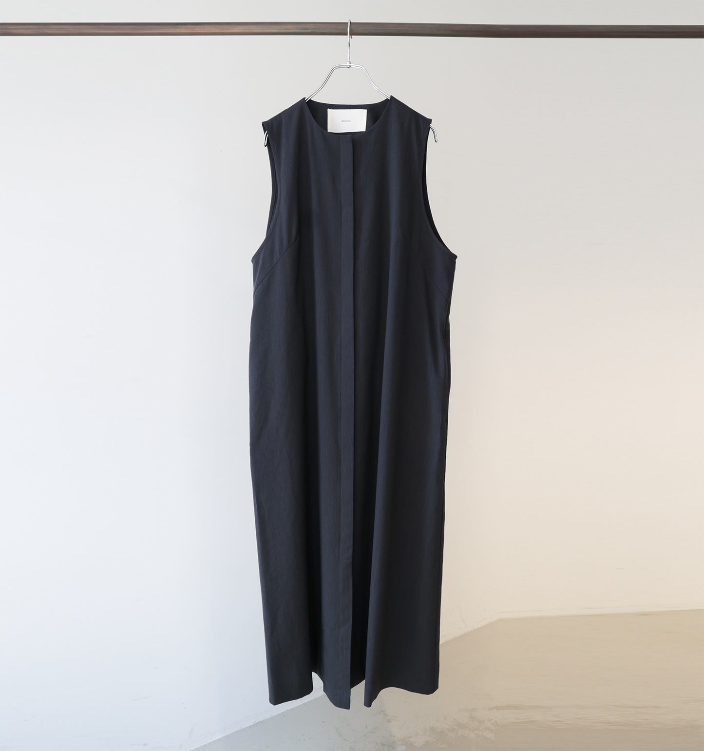 【A】crew neck gilet one piece