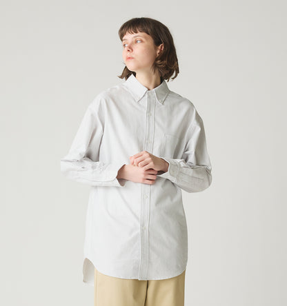 【A】button down shirt