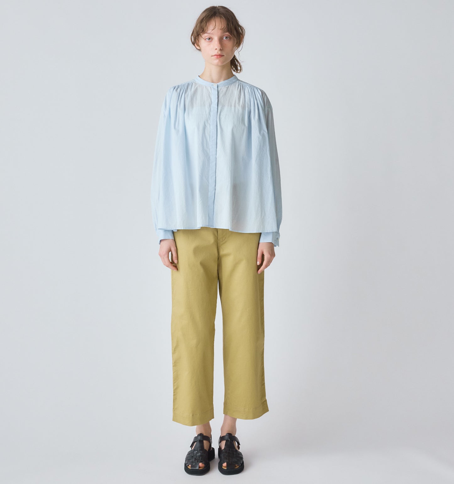 【A】straight chino pants
