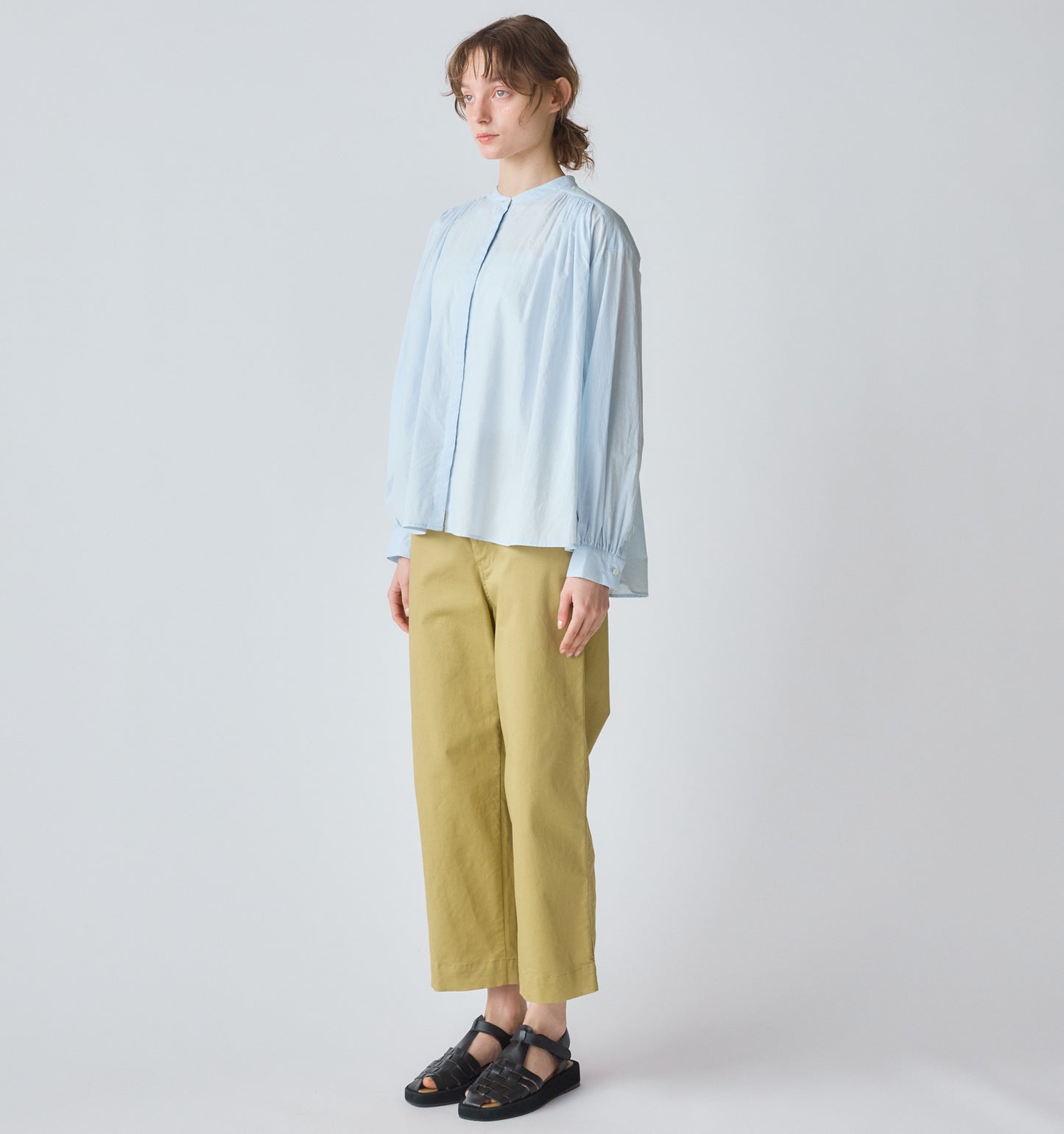 【A】straight chino pants