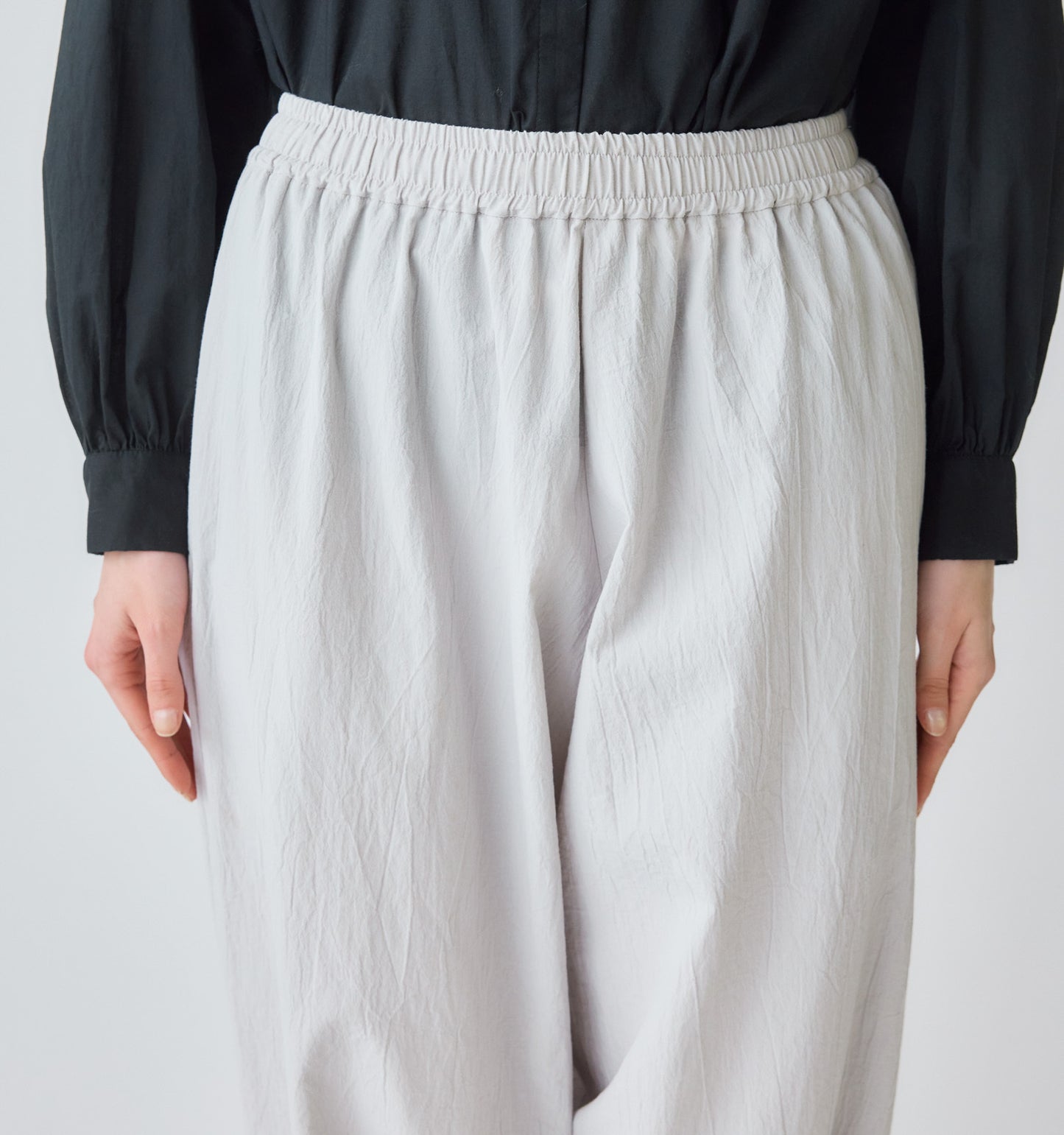 【A】HOME volume easy pants