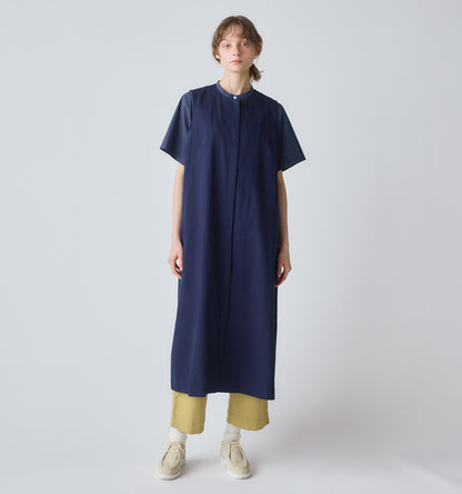 【A】crew neck gilet one piece