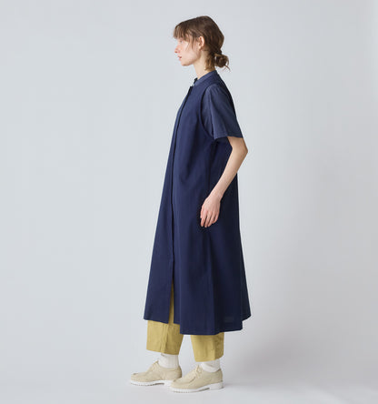 【A】crew neck gilet one piece