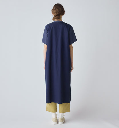 【A】crew neck gilet one piece
