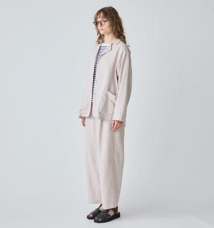 【A】NORTHERN LINEN shirt jacket