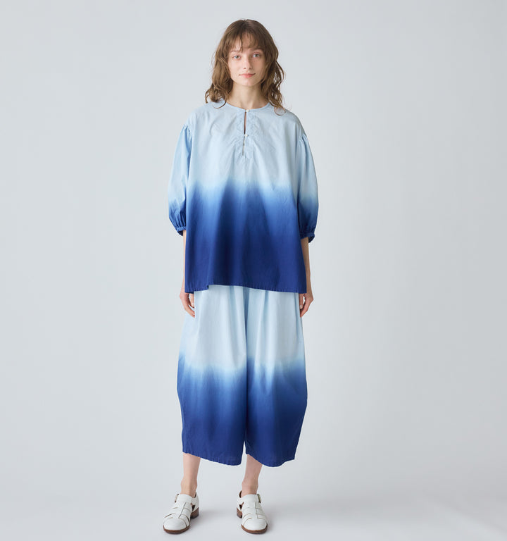 【A】gradation tuck easy pants