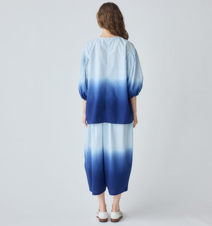 【A】gradation tuck easy pants