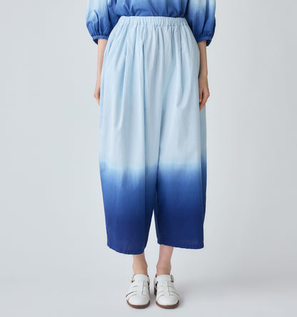 【A】gradation tuck easy pants