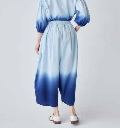 【A】gradation tuck easy pants