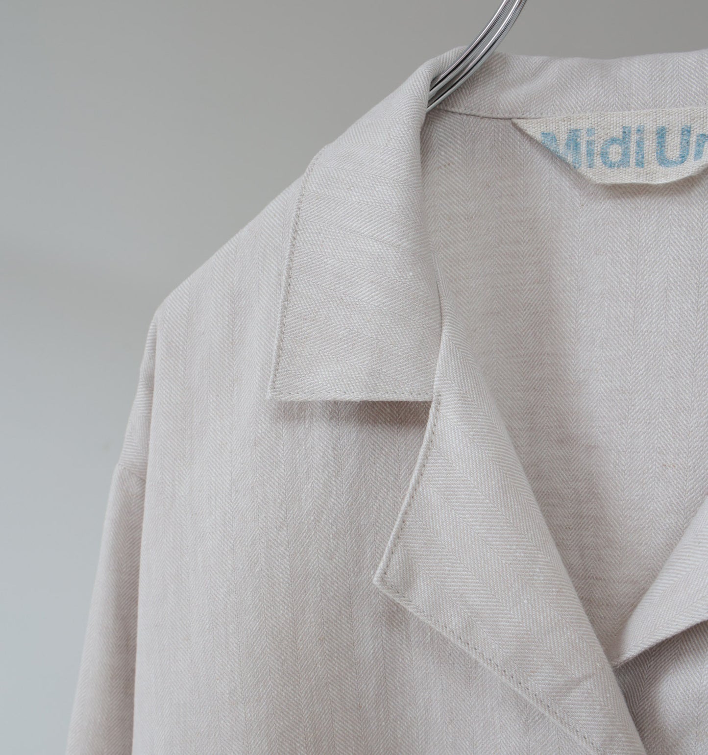 【A】NORTHERN LINEN shirt jacket