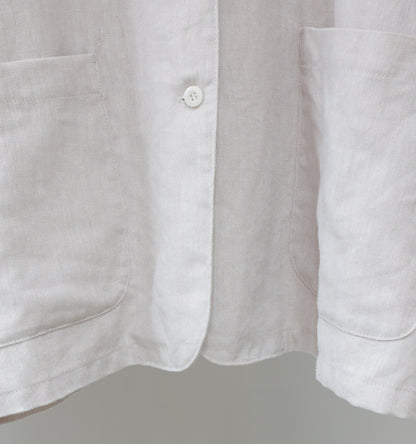 【A】NORTHERN LINEN shirt jacket