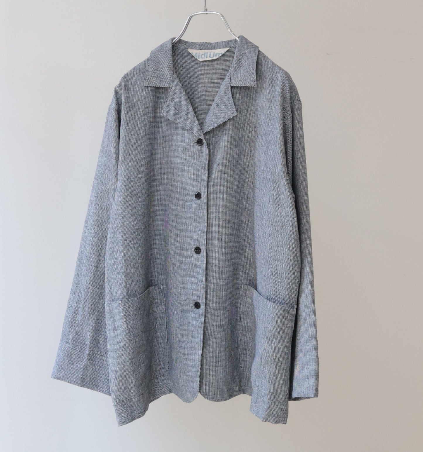 【A】NORTHERN LINEN shirt jacket