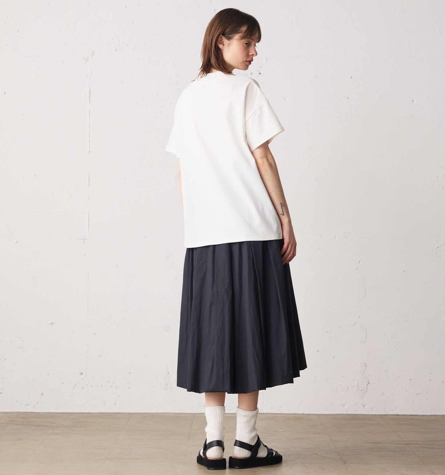 【A】packed half sleeve T-shirt