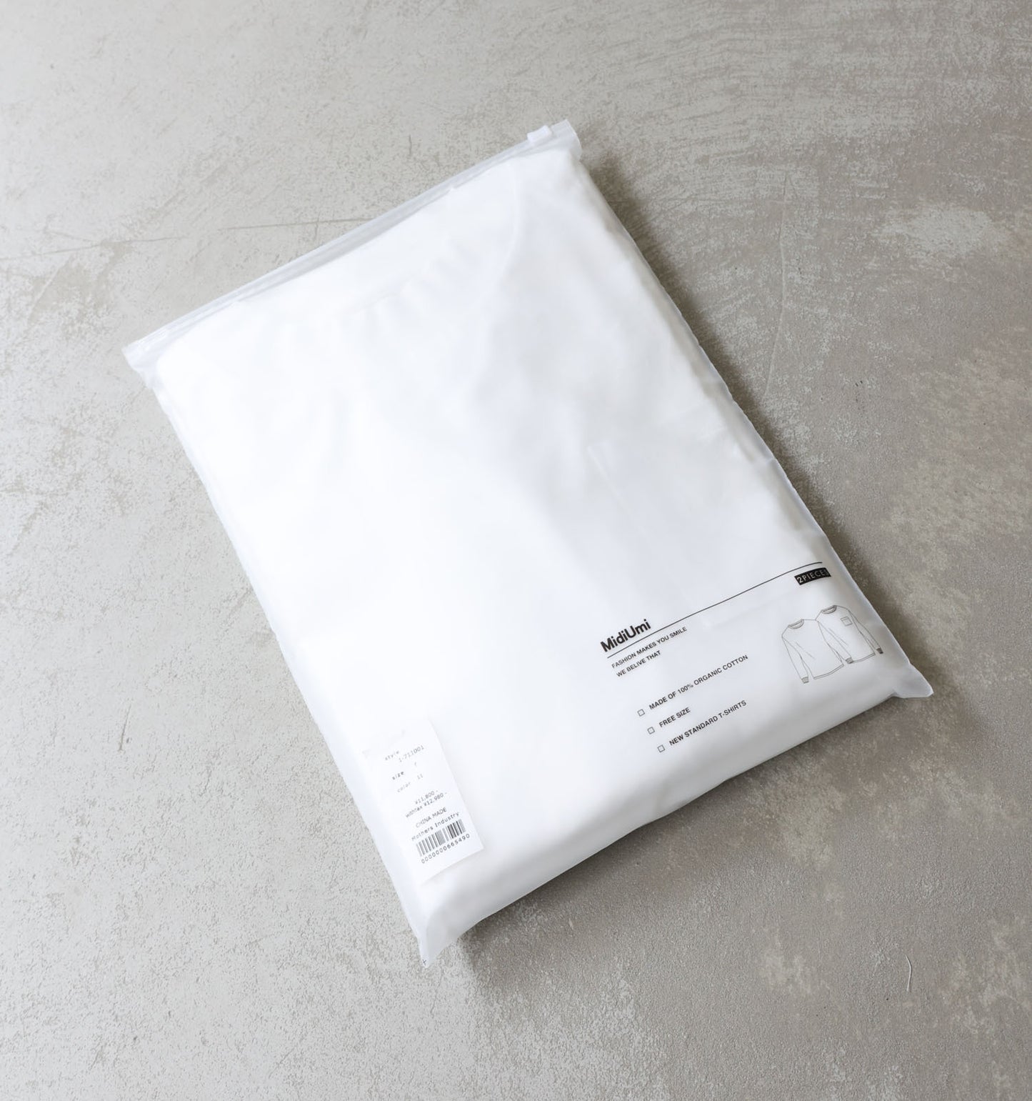 【A】packed half sleeve T-shirt