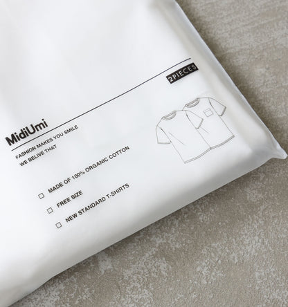 【A】packed half sleeve T-shirt