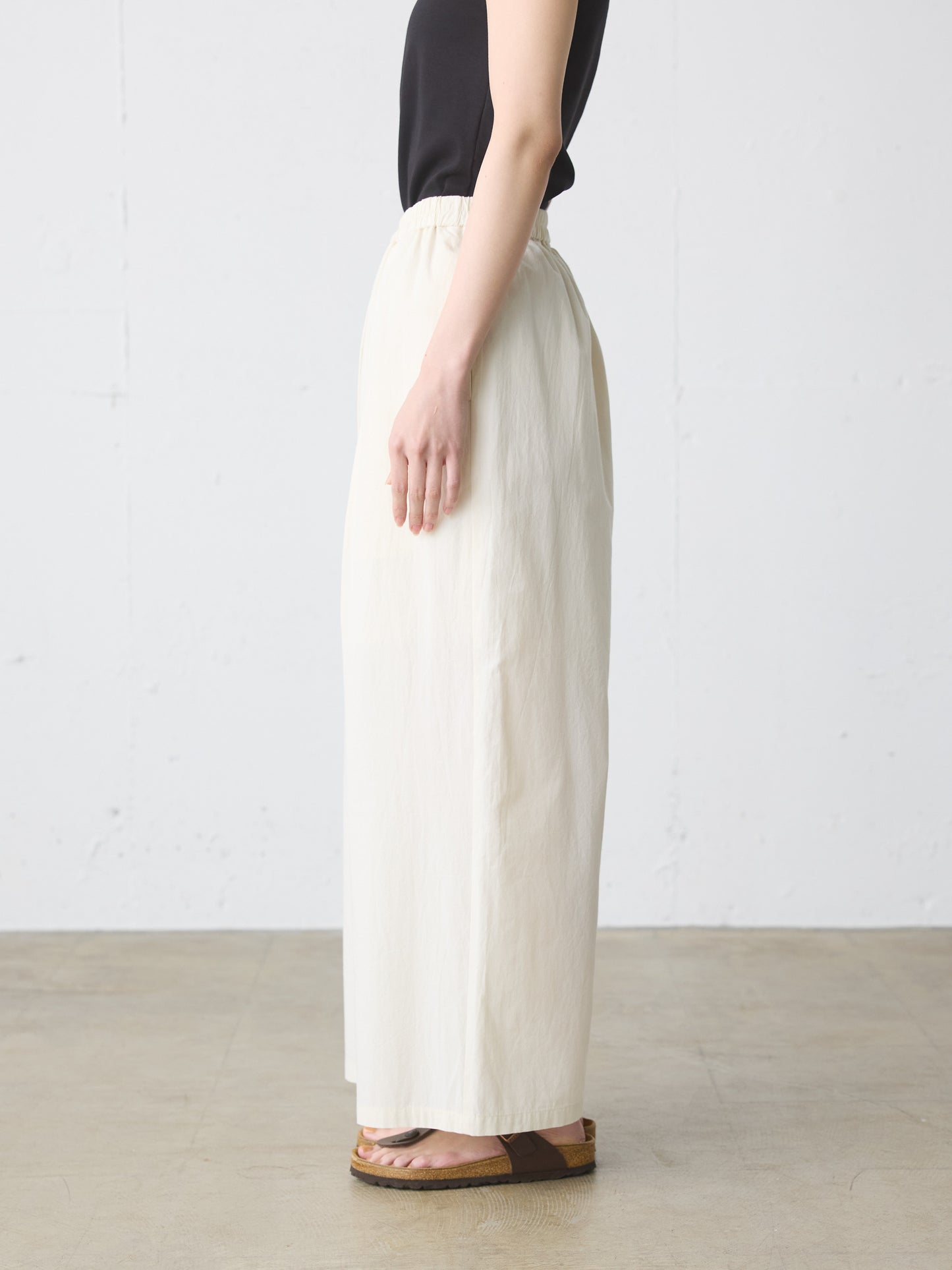 wrap wide pants