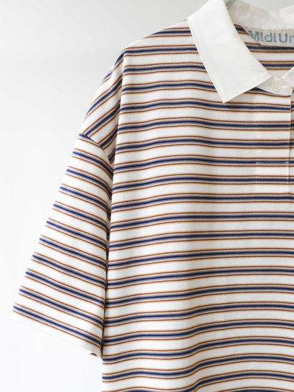 wide BD polo pullover