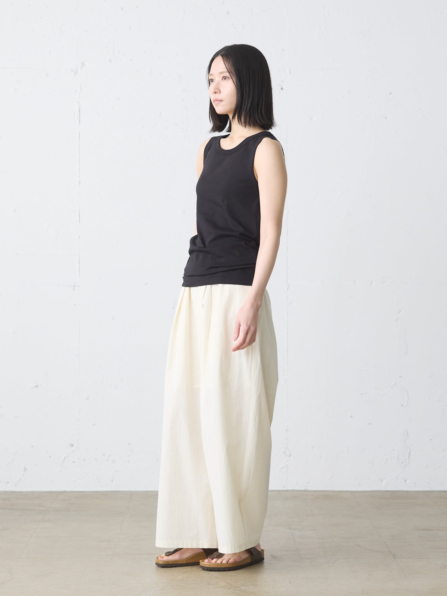 wrap wide pants