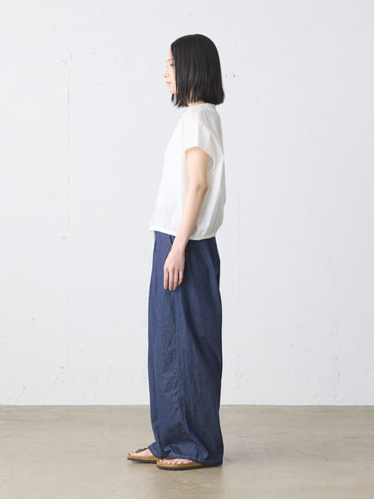 pin tuck N/S shirt
