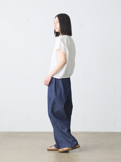 pin tuck N/S shirt
