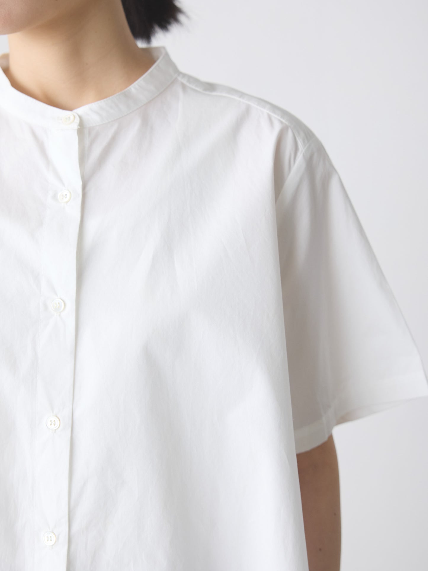 half slv A line shirt