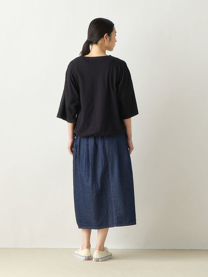 half sleeve drawstring pullover