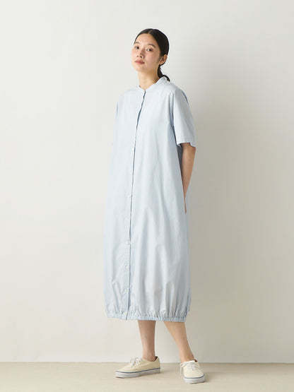 balloon shirt one-piece