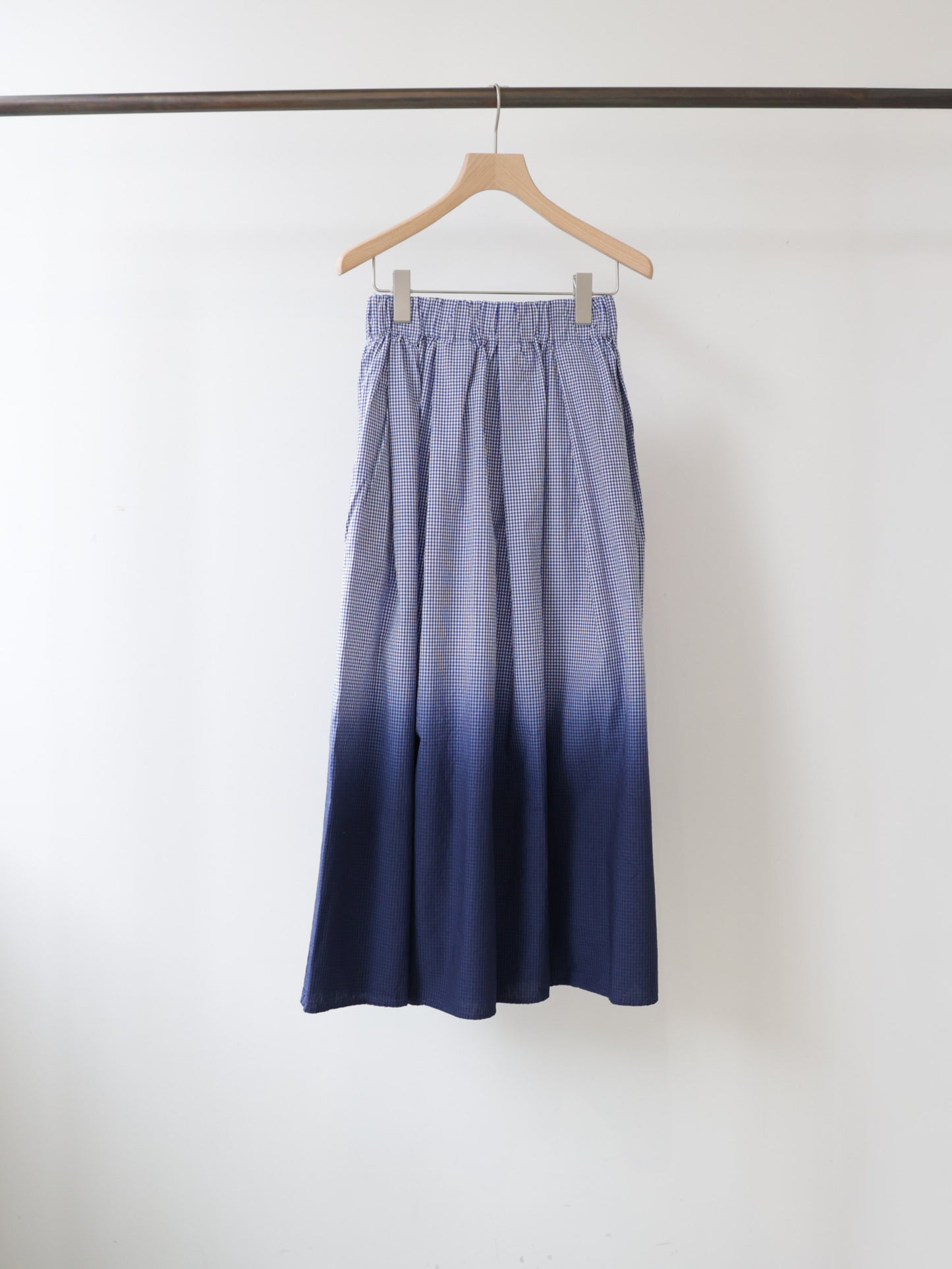 gradation dye flare skirt