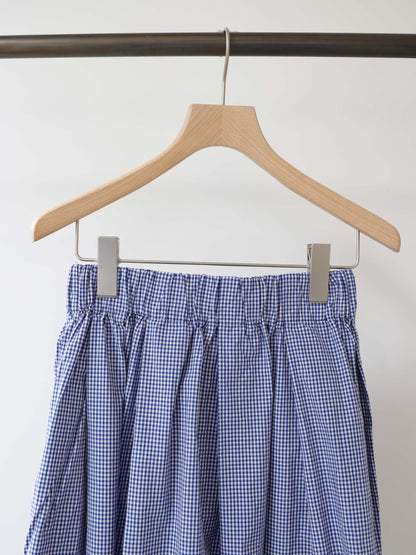 gradation dye flare skirt