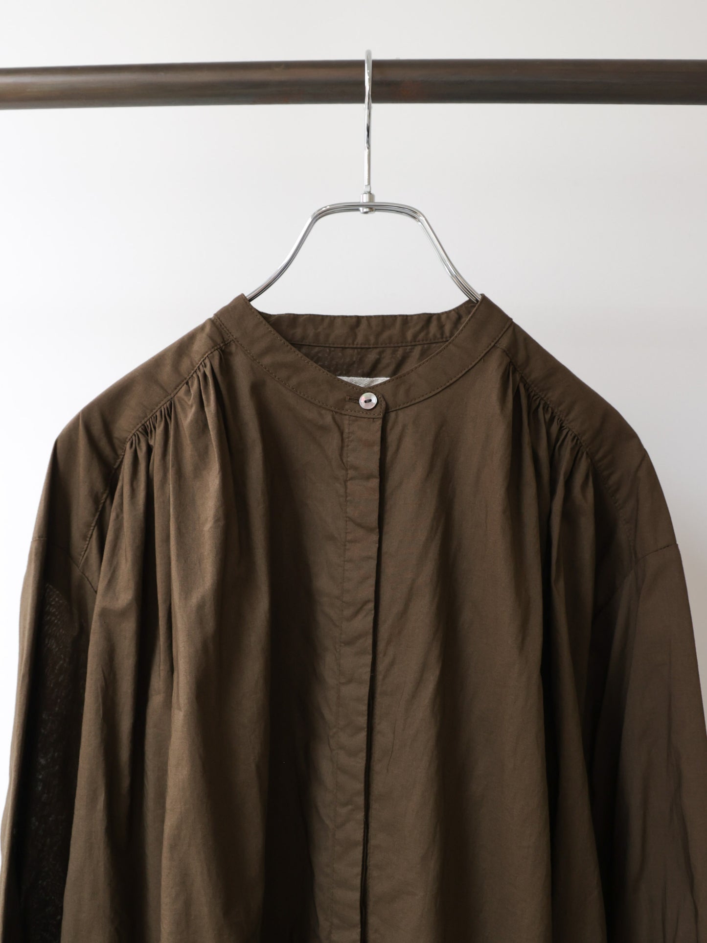 gathered wide shirt