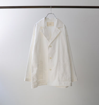 cotton linen tailored jacket