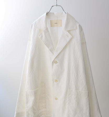 cotton linen tailored jacket