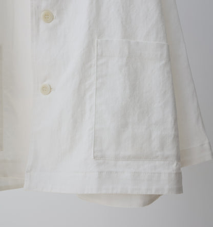 cotton linen tailored jacket
