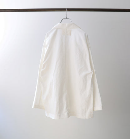 cotton linen tailored jacket