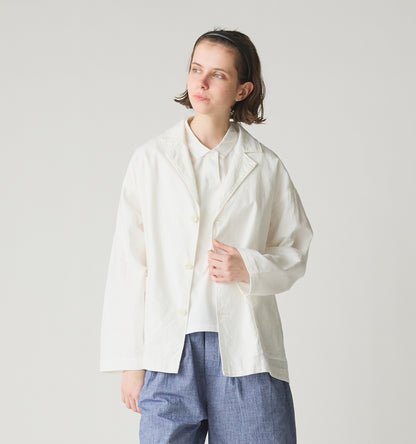 cotton linen tailored jacket