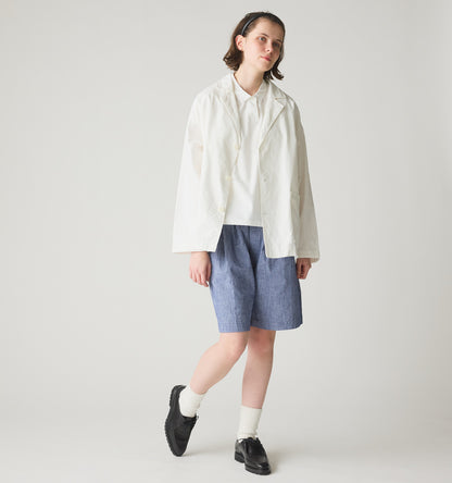 cotton linen tailored jacket