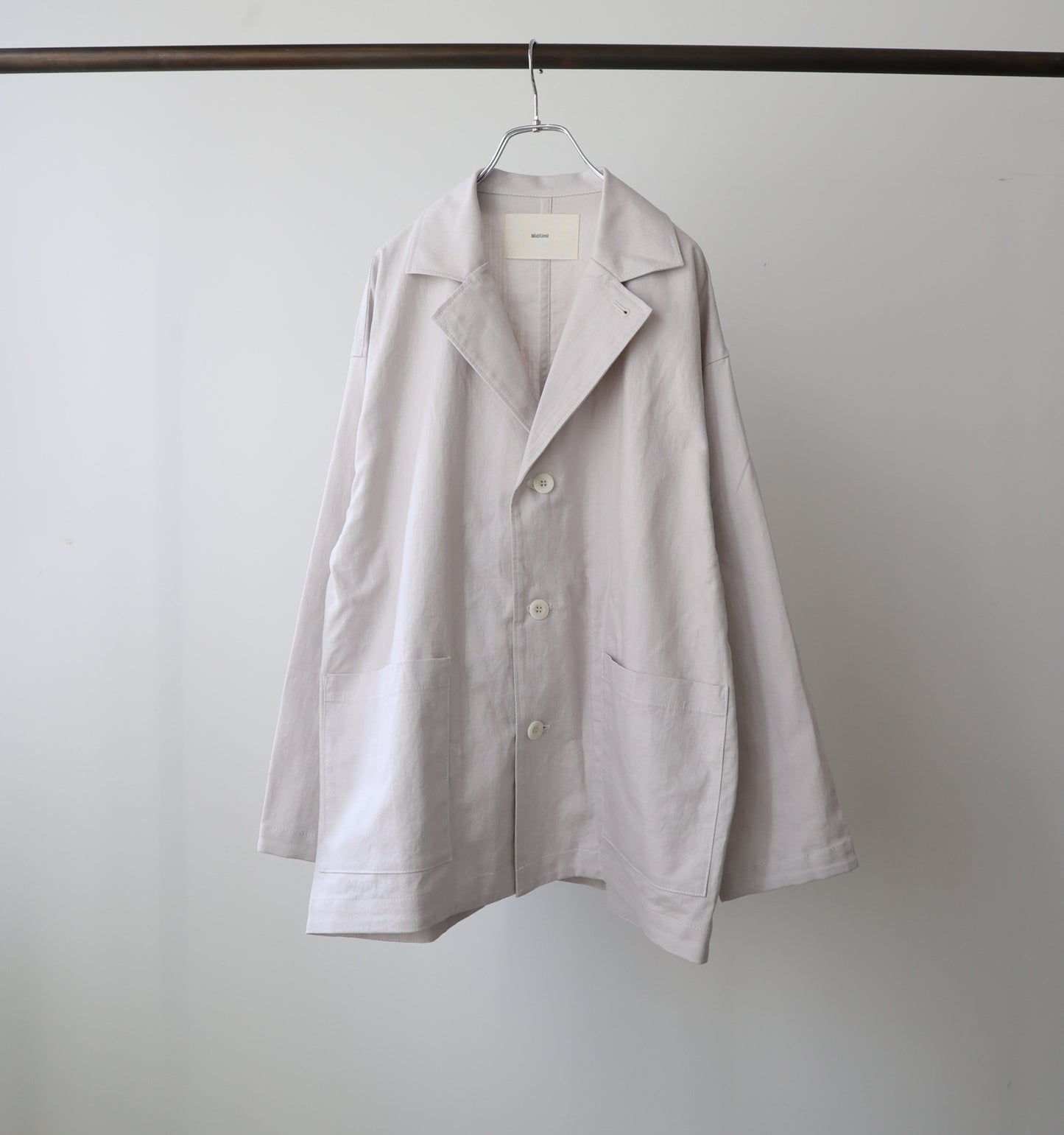 cotton linen tailored jacket