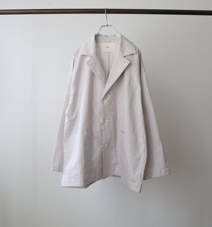 cotton linen tailored jacket