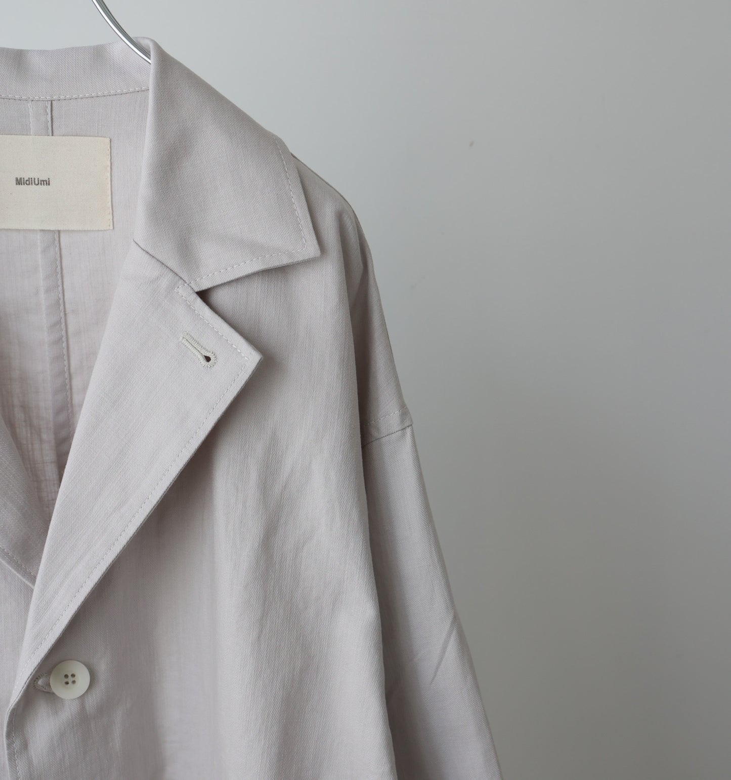 cotton linen tailored jacket