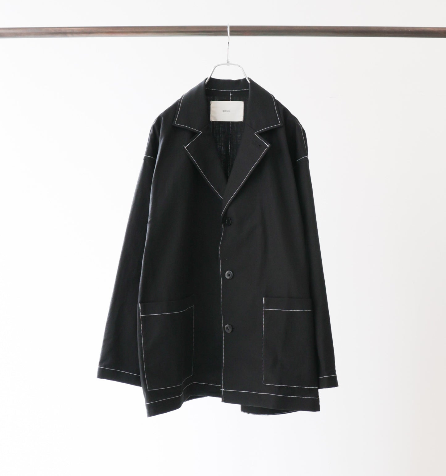 cotton linen tailored jacket