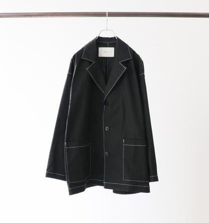 cotton linen tailored jacket