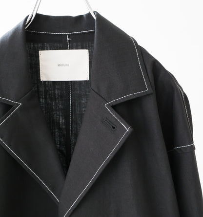 cotton linen tailored jacket