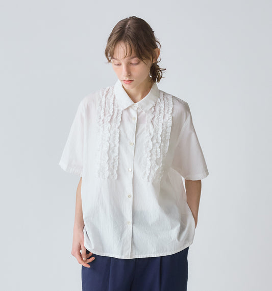 front frill shirt