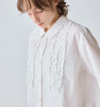 front frill shirt