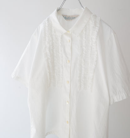 front frill shirt