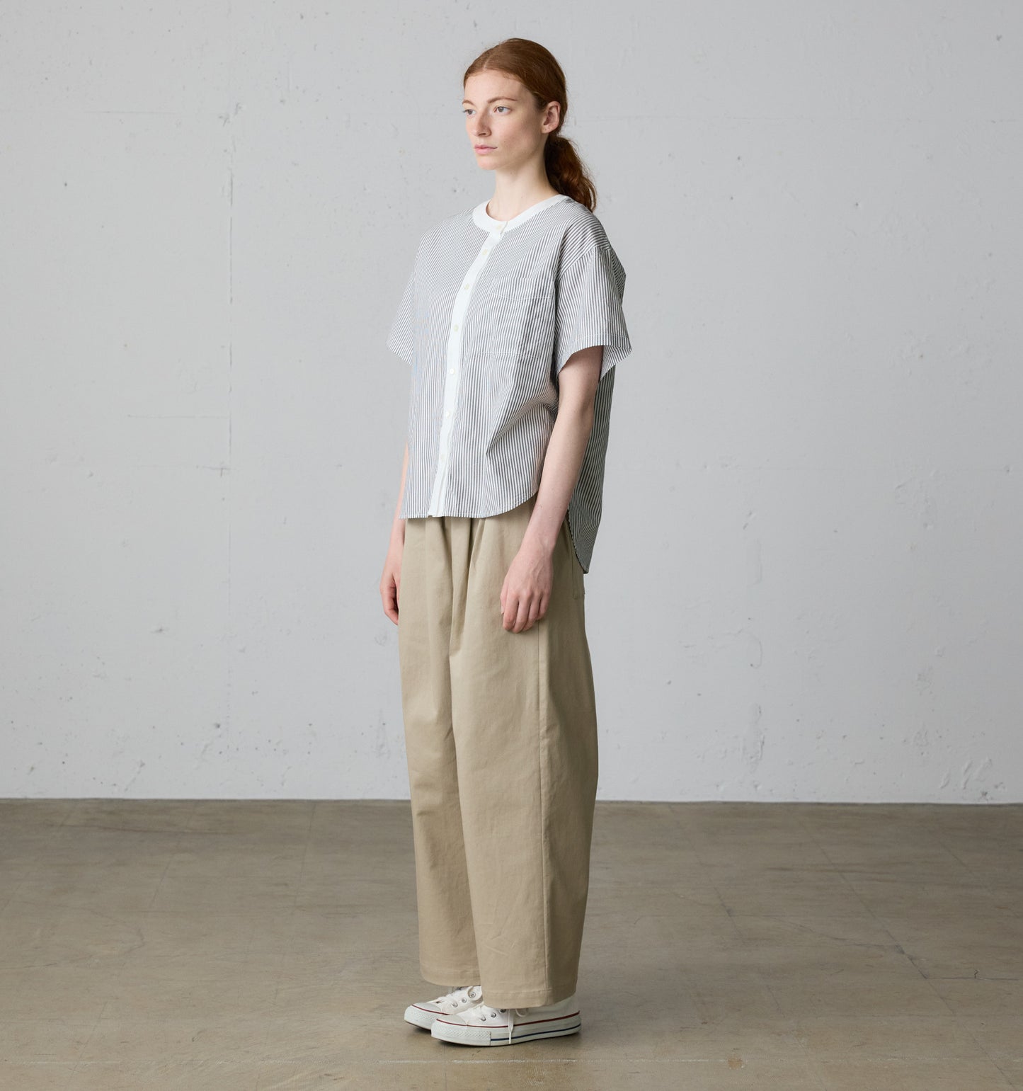 twill easy pants