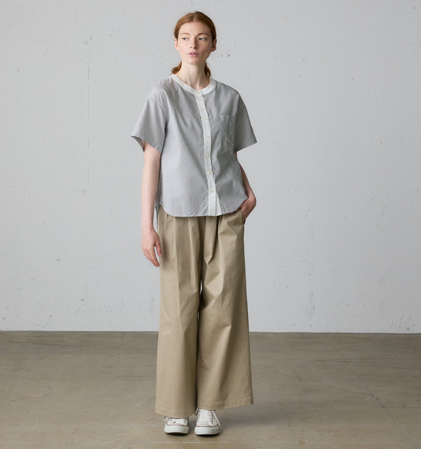 twill easy pants