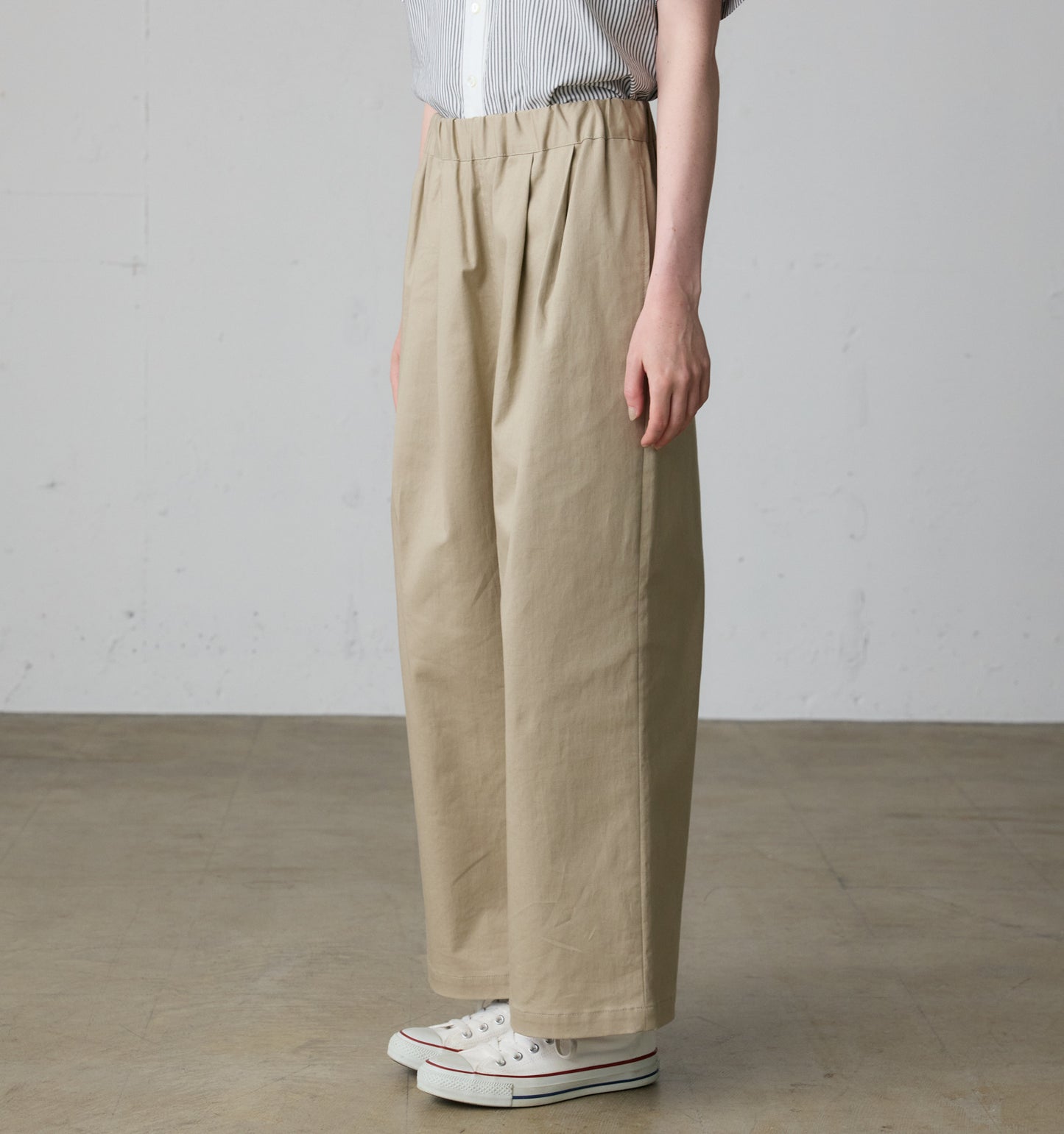 twill easy pants